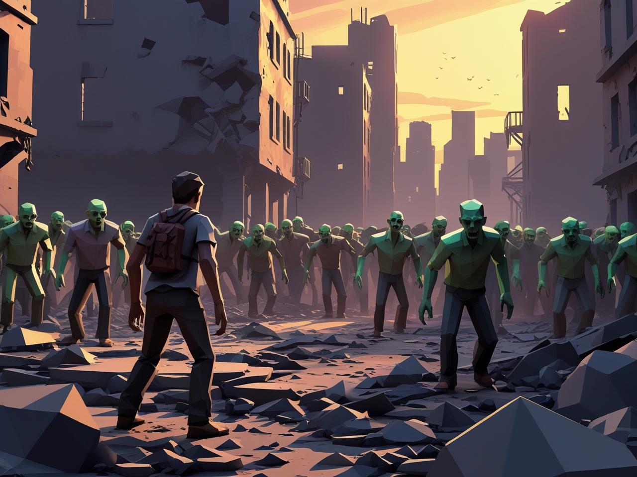 Zombie City Polygon Survival