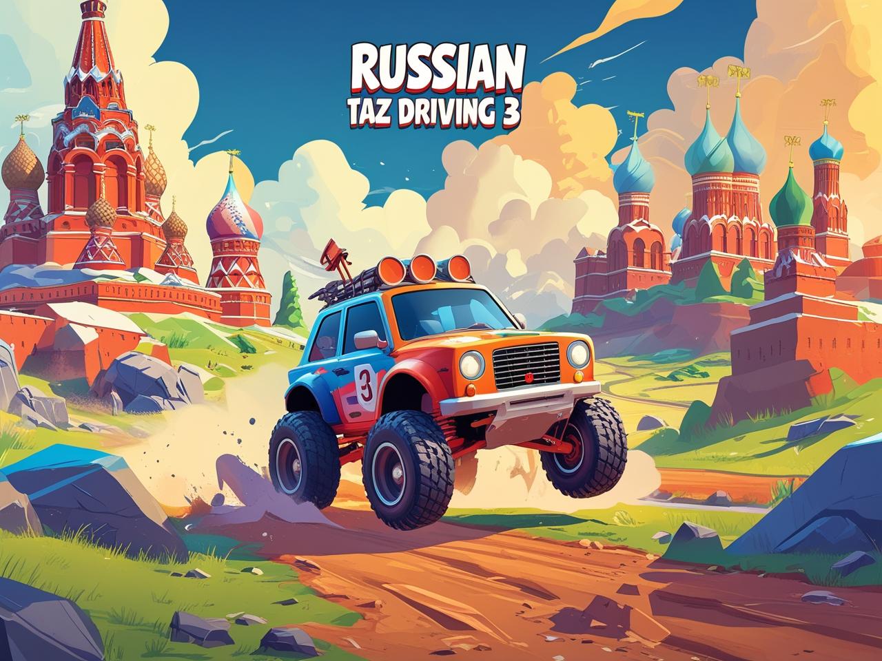 Russian Taz Driving 3