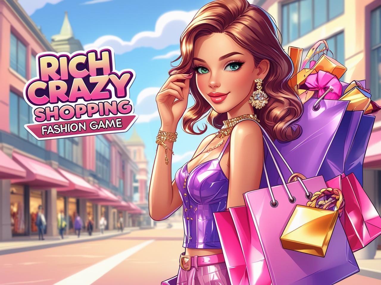 Rich Girl Crazy Shopping - Fashion Game